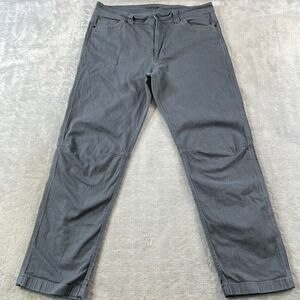 Backcountry Rambler Pants Mens 36 Gray Articulated Knee Hiking Work Outdoor